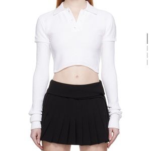 Guizio White Layered Polo - SOLD OUT